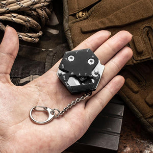 14 in 1 Multifunctional EDC Keychain