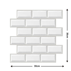 🎉Summer Fun Big Sale 30% Off - 3D Peel and Stick Wall Tiles(30cmx30cm)
