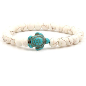 Sea Turtle Natural Stone Bracelets