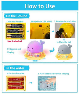 Little Whale Bath Toy