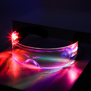 LED Cyberpunk Style Luminous Glasses