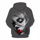 3D Graphic Printed Hoodies Lady