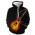 3D Graphic Printed Hoodies Guitar