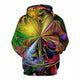 3D Graphic Printed Hoodies Colorful Sunshine
