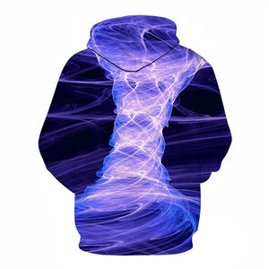 3D Graphic Printed Hoodies Zero Tornado