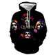 3D Graphic Printed Hoodies Queens