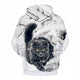 3D Graphic Printed Hoodies Cat & Snow