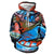 3D Graphic Printed Hoodies Abstract Painting