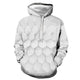 3D Graphic Printed Hoodies The White Square