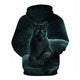 3D Graphic Printed Hoodies Panther