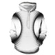 3D Graphic Printed Hoodies Voice