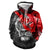 3D Graphic Printed Hoodies Tiger