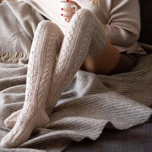 🎉Black friday prelude - Cuddly Thigh High Socks